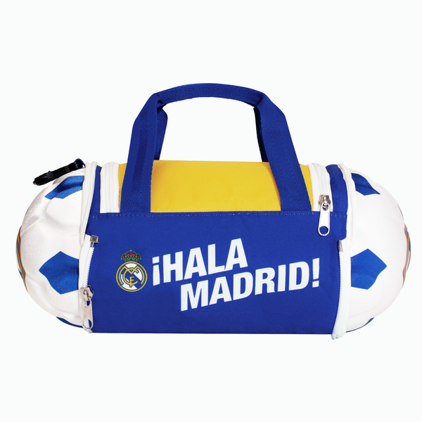 Maccabi Art Real Madrid Lunch Bag – Official Collapsible 6L Insulated Soccer Ball Bag with Zipper Closure, Dual Handles, Clip Hook – Kids & Adults – EVA + 300D Polyester