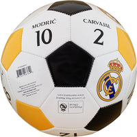Official Licensed Real Madrid with Players' Names & Numbers Soccer Ball UEFA Champions League Collectors Ball, Size 5