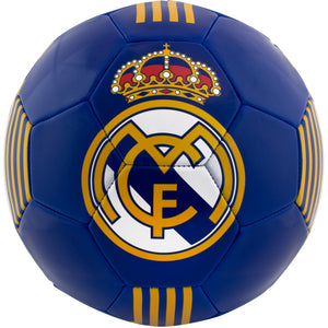 Real Madrid CF Soccer Ball, Size 5, Dark Blue - 8437