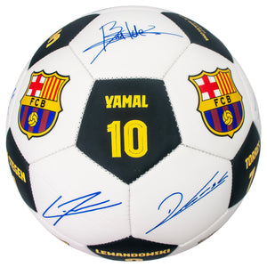 FC Barcelona 2026 Printed Signature Soccer Ball, Size 5 - 9760