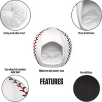 baseball - Igloo Pet Bed - Small