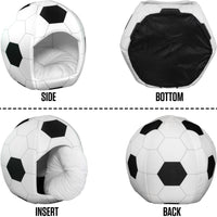 soccer - Igloo Pet Bed - Small