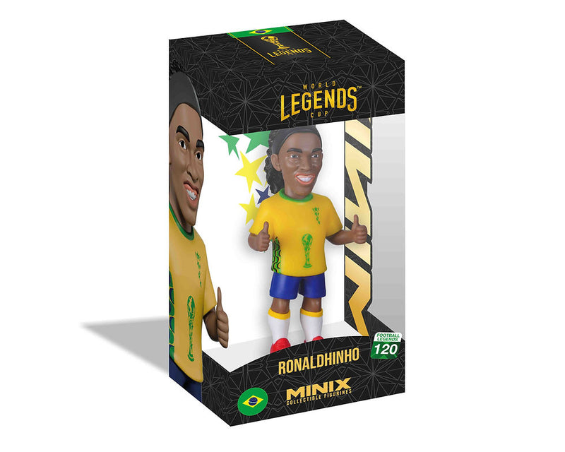 MINIX Ronaldinho collectible figure in display box