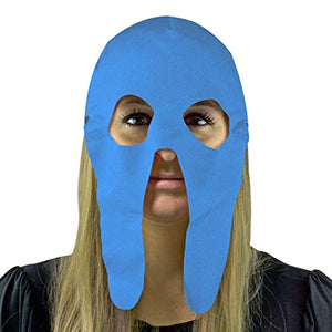 Blue Fan Mask & Hat Combo