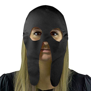 Black Fan Mask & Hat Combo