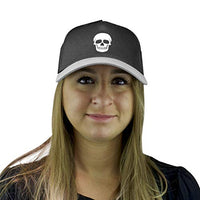 Skull Fan Mask and Hat All-In-One for Costume Parties Maccabi Art