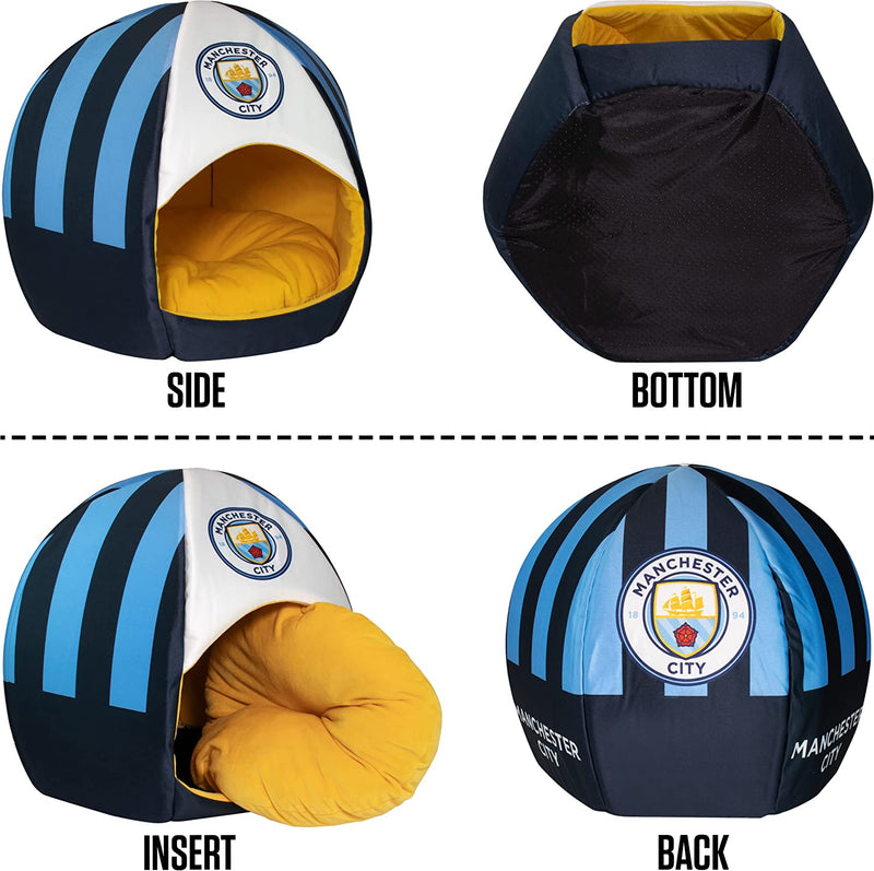 Manchester City - Sport Ball Pet Bed - Small