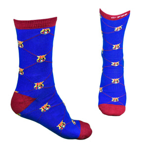 Official FC Barcelona Knit Socks, Size 9-13 - 5580 — product image 1