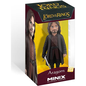 MINIX Aragorn Lord of the Rings collectible figure in display box
