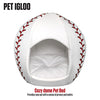 Baseball - Sport Ball Igloo Pet Bed - Small