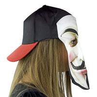 BOGO: V for Vendetta Fan Mask and Hat for Costume Parties and Events Maccabi Art