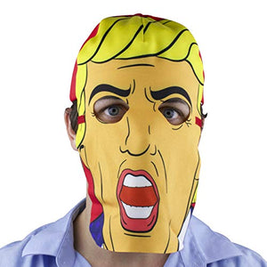 Donald Trump "The Don" Cartoon Fan Mask and Hat Political Humor Attire