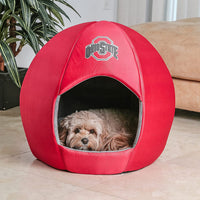 Ohio State University (NCAA)- Sport Ball Pet Bed-Small