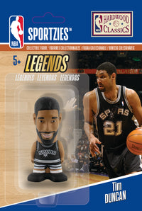 Tim Duncan San Antonio Spurs Sportzies NBA Legends Collectible Figurine