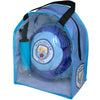 Manchester City Soccer Ball Kit, Size 5 with Pump & Carry Bag Maccabi Art